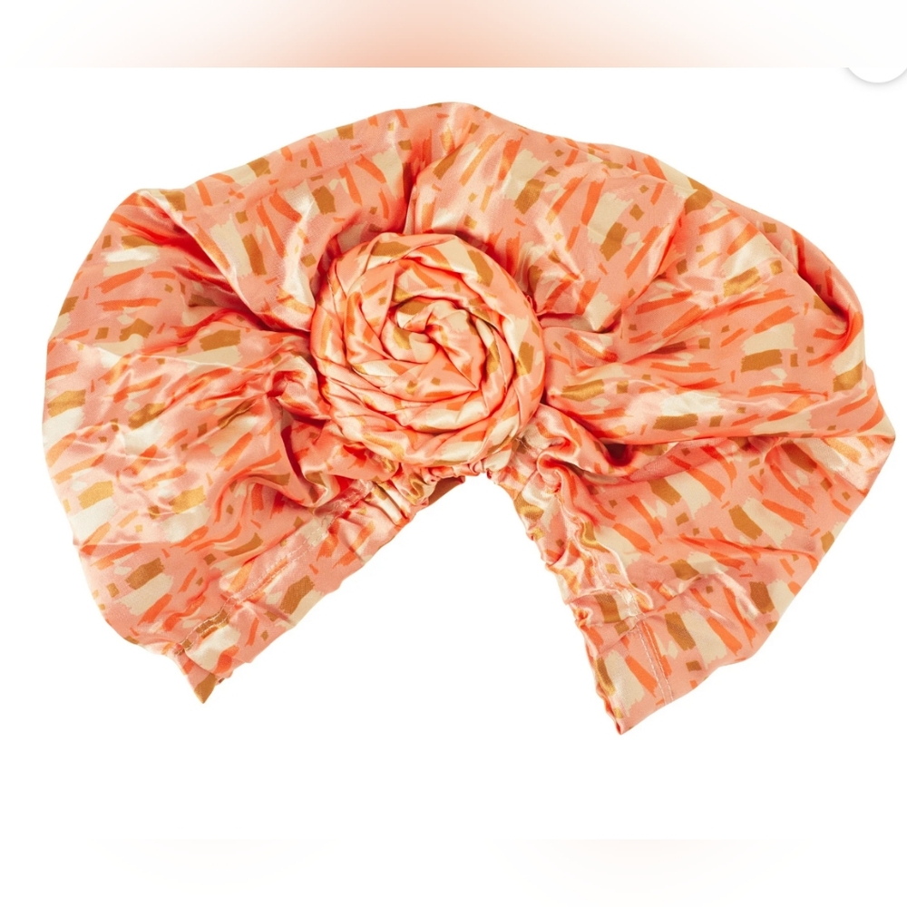 Goody Sophia X Yeshi Ouchless Satin Lined Hair Turban, Ready-to-Wear Wrap - Picture 5 of 6